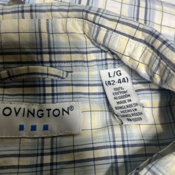 ☀️☀️Men’s Lot of Button down short sleeve shirts size L  3 shirts one price - Picture 5 of 8